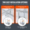 VEVOR Marine Trailer Guide Set, 48'' Flexibly Adjustable Poles, Pair of Steel Supports with PVC Coating, Ideal for Ski, Fishing