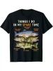 Funny Fishing Apparel For Men, Youth And Boys Bass Lovers T-Shirt Clothing, 220g Pure Cotton., Regular-Fit, Family T-shirt